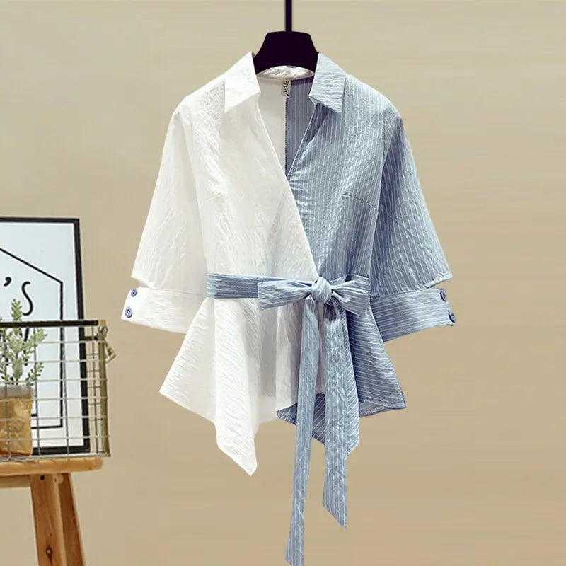 Women's Chiffon Shirt & Jeans Set