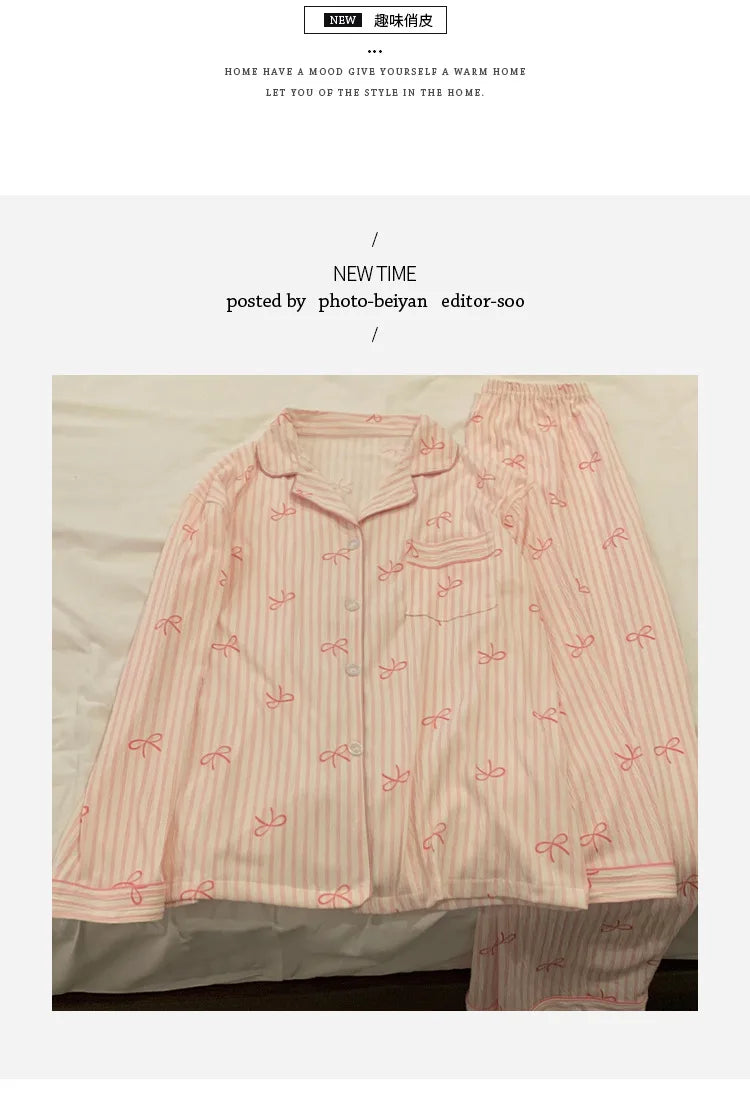 Women's Love Print Pajama Set – Soft Loungewear