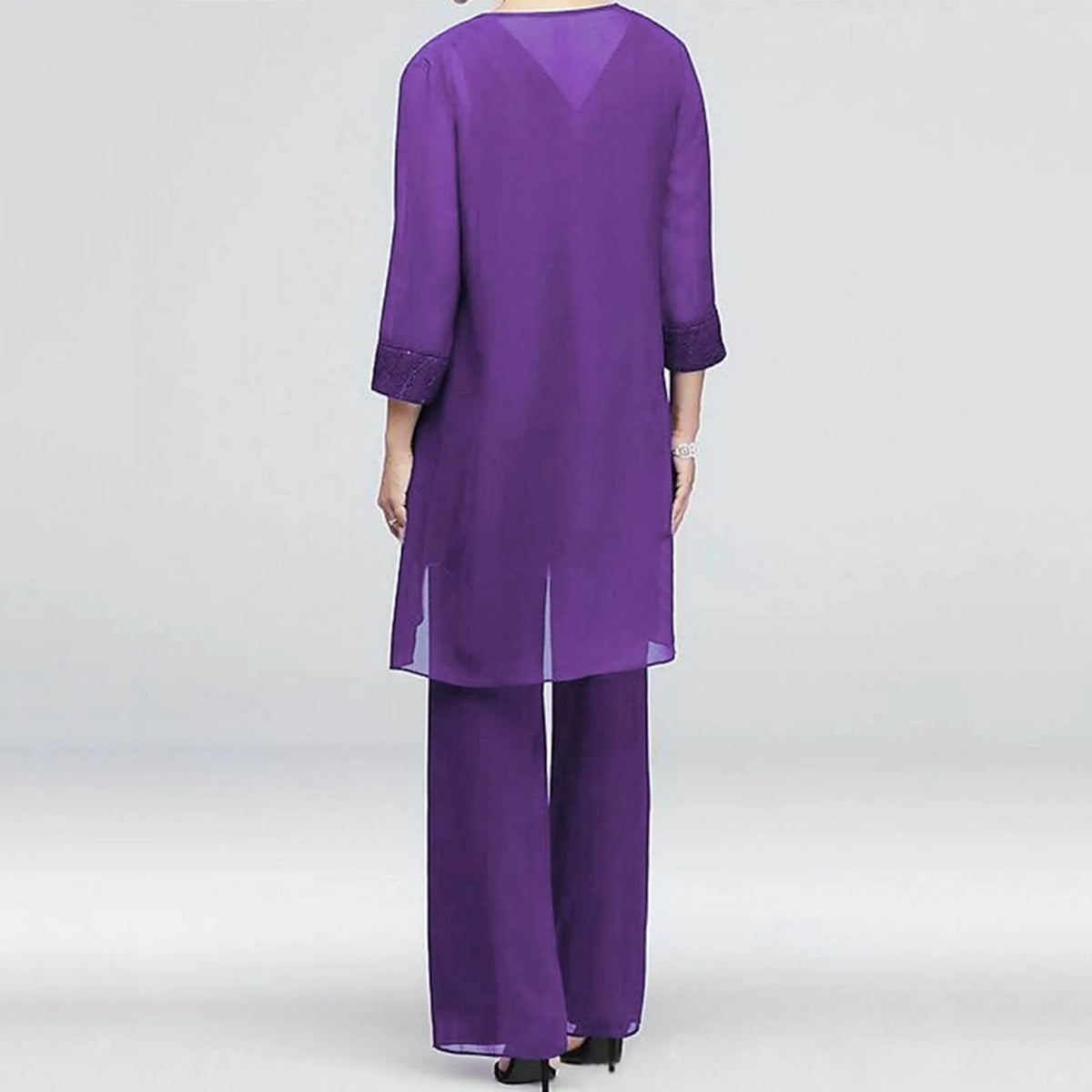 Women's Elegant Cardigan & Pants Set