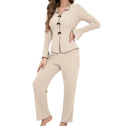 Women's Long Sleeve Pajama Set Soft Sleepwear
