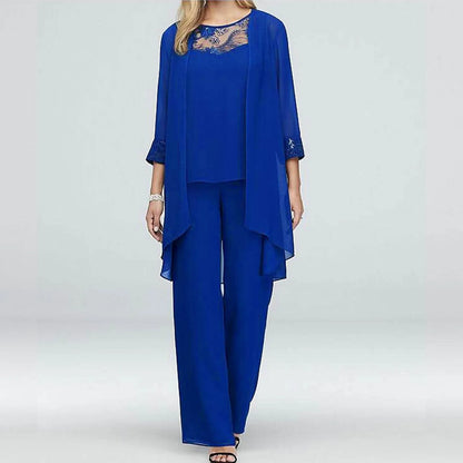 Women's Elegant Cardigan & Pants Set