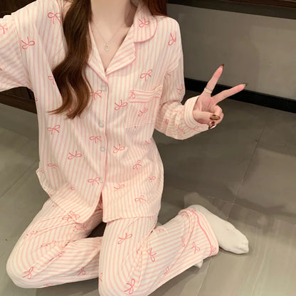 Women's Love Print Pajama Set – Soft Loungewear