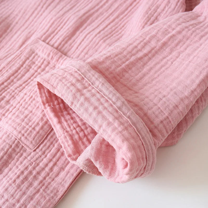 100% Cotton Japanese Kimono Pajama Set