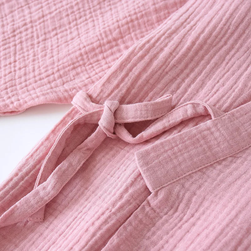 100% Cotton Japanese Kimono Pajama Set